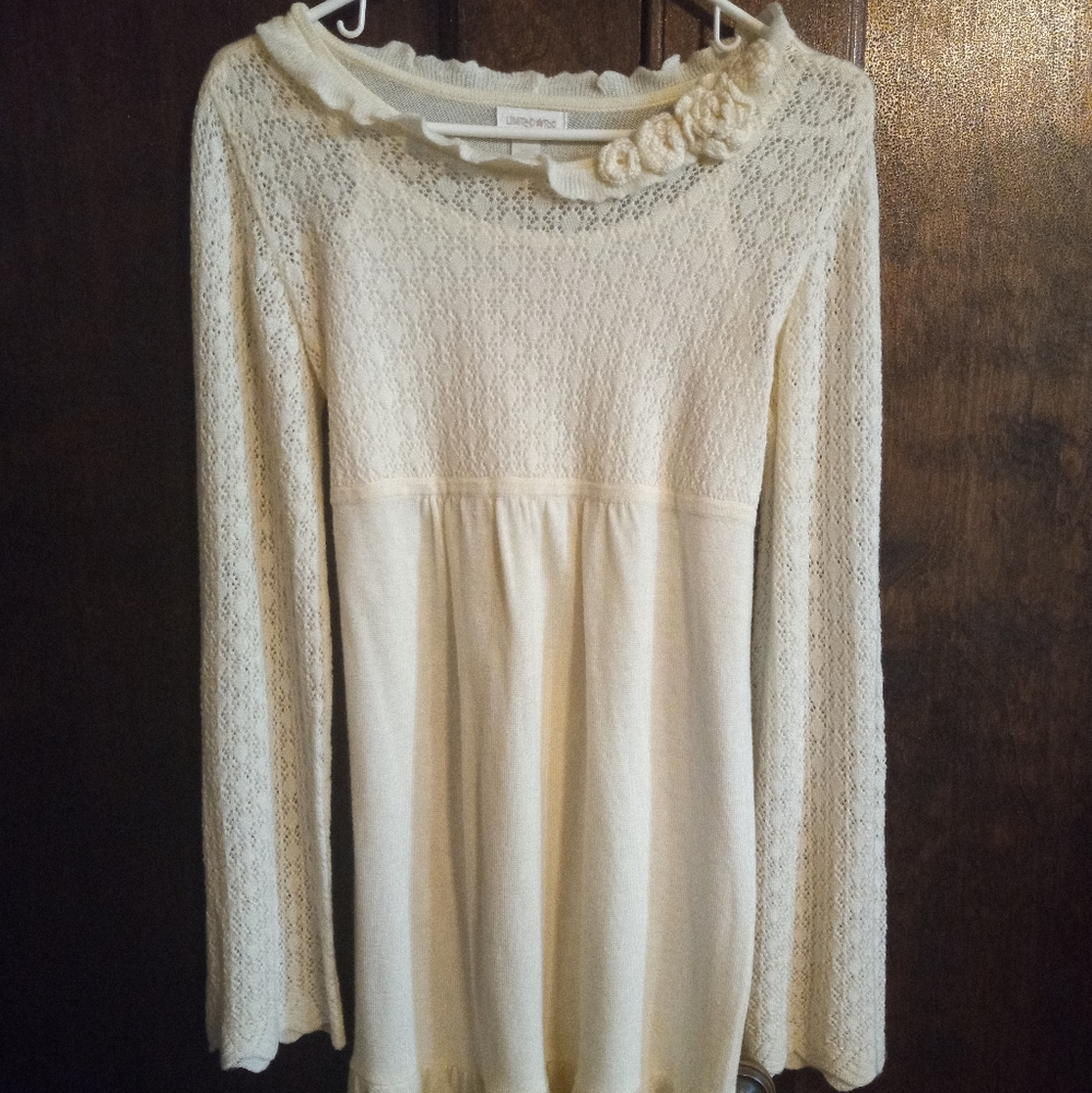 Limited Too: cream colored dress